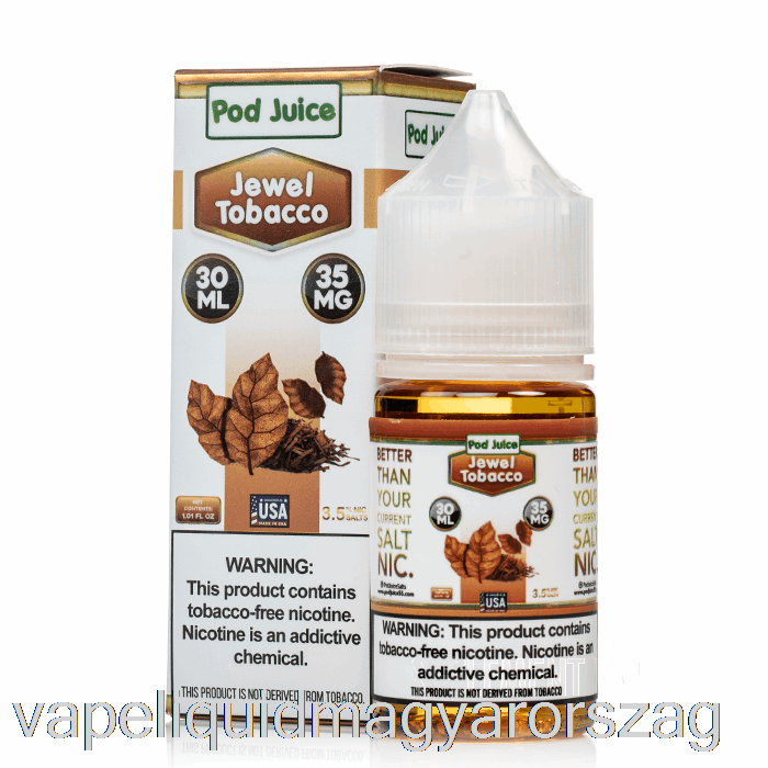 ékszer Dohány - Hüvelylé - 30 Ml 10 Mg Vape E Cigi